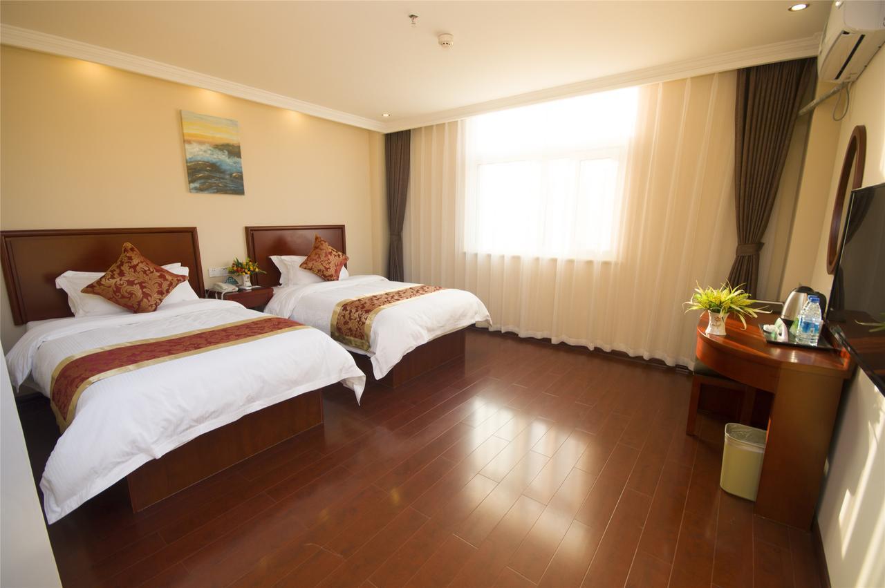 Greentree Inn Guangdong Jieyang Bus Terminal Station Ronghua Avenue Business Hotel Buitenkant foto